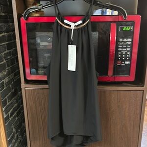 NWT Elegant Black top with straps